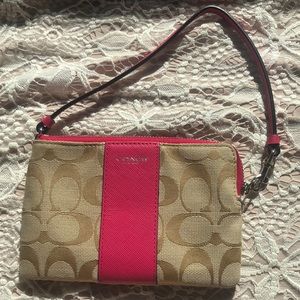 Coach wristlet